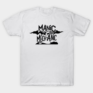 Manic Logo Black T-Shirt